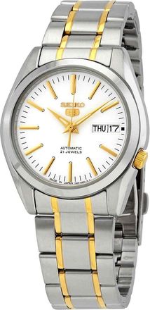 Seiko 5 Automatic White Dial Mens Watch SNKL47J1
