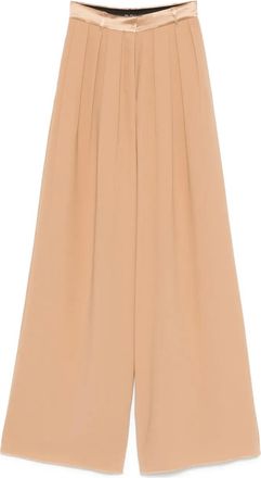 Max Mara High waist broeken - Bruin