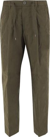 Herno Broeken, Heren, Groen, M, Groene Stijlvolle Broek