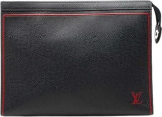 Louis Vuitton Pre-owned Voyage MM - Dames - Pre-owned - Blauw - Maat: ONE Size Zijde