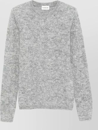 P.A.R.O.S.H. alpaca wool fine-knit sweatshirt