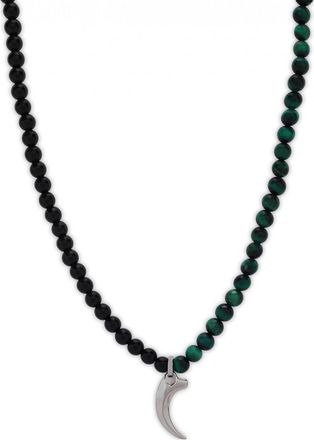 Police PEAGN2211913 Mens Necklace - Black Resin - One Size