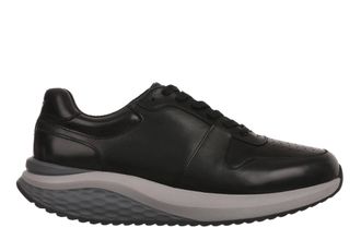 Mbt Asti Mens Modern Style Casual Shoes. Physiological and Comfortable Shoes and Stability with Rocker Sole. Casual lace-up Shoes. Black
