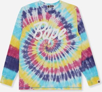 A Bathing Ape Men s Bape Tie Dye T-Shirt Multicolor