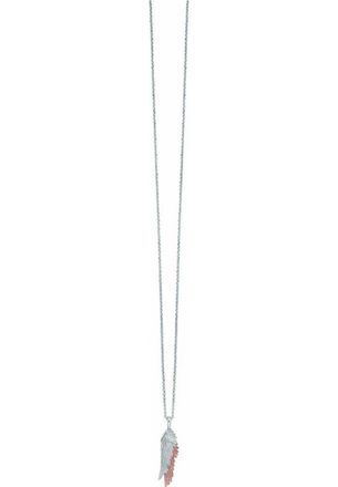 Engelsrufer Womens ERN-WINGDUO-BIR Ladies Wing Necklace - Multicolour Sterling Silver - One Size