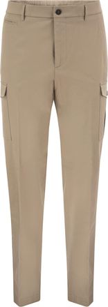 PESERICO Pantalones cargo Peserico de algod&oacute;n el&aacute;stico