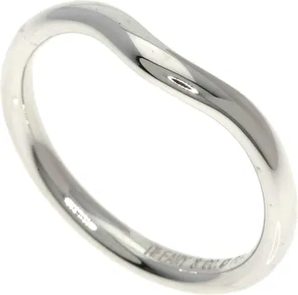 Tiffany & Co. Silver Silver Band Ring (Pre-Owned)