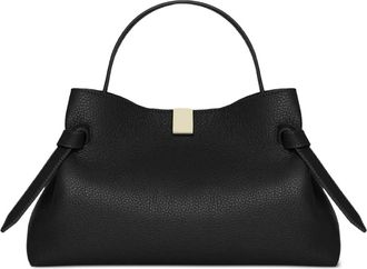 Yuzefi Borsa con logo goffrato - Nero