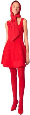 Maje Mini knit dress in Red at Nordstrom, Size 40 Eu