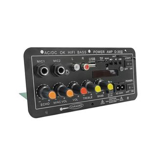 OEM Adecuado Para Amplificadores Digitales De 12v/24v/220v, Subwoofers, Amplificadores De Karaoke Con Micr&oacute;fono Dual, Altavoces, Sistemas De Cine En Casa 