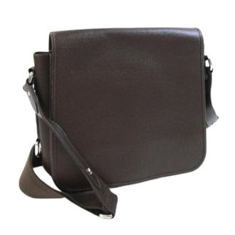 Louis Vuitton Pre-owned Cross Body Bags, male, Brown, Size: ONE SIZE Pre-owned M32488 Taiga Shoulder Bag