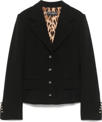 Dolce & Gabbana Blazer In Lana-Donna