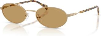 Emporio Armani Ea 2175 Zonnebril - Dames - Zonnebrillen - Bruin - 54 MM - Accessoires