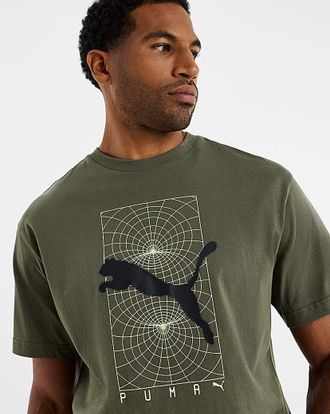 Puma Tech Relaxed Graphic T-Shirt