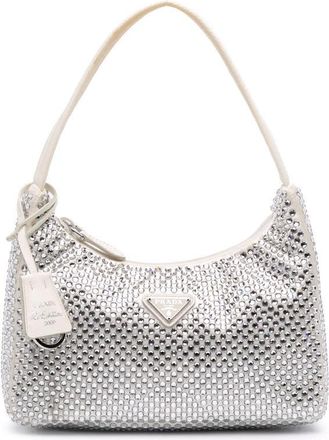 Prada Pre-owned Prada Mini Satin Crystal Re-Edition 2000 Shoulder Bag Ladies Y17SVJ6PPNVHXQLW
