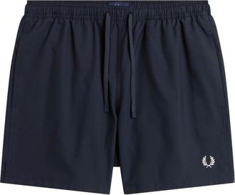 Fred Perry Hombre, Trajes de ba&ntilde;o, Azul, Talla: L