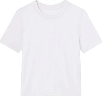 Frame Denim The Baby Tee - Dames - T-shirts - Wit - S - Katoen - Tops