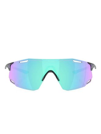 Oakley shield-frame sunglasses - Black