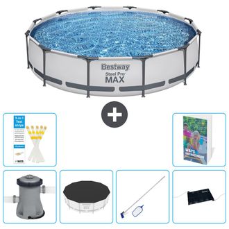 Bestway Piscina Bestway Steel Pro Max Redonda - 366x76 Cm - 7-piezas S241