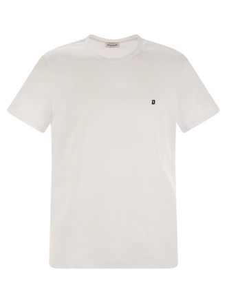 Dondup Baumwoll -T -Shirt mit Logo