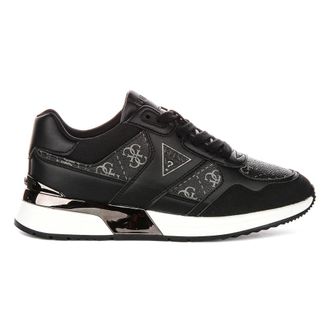Guess Mickay Lace Up Run Inspired - female - Guess - Sneakers - Black - 6 UK - Shoes