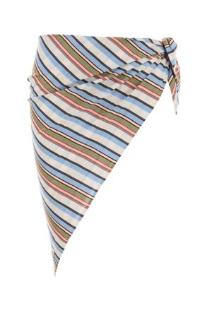 Prada Geborduurde Katoenen Sarong