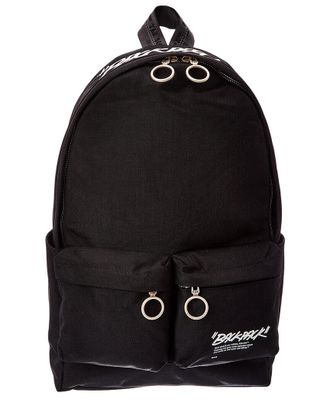 Off-white Medium Quote Backpack