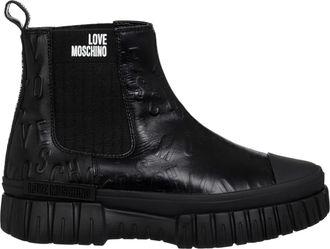 Love Moschino Women Ankle Boots Black 7 UK