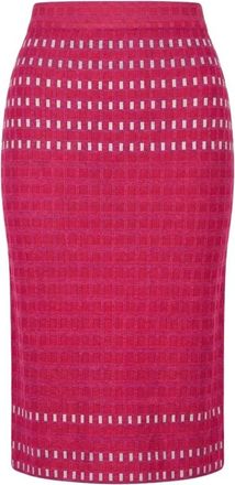 Malo Gonna a tubino in maglia - - Skirts - Donna - Viola - S