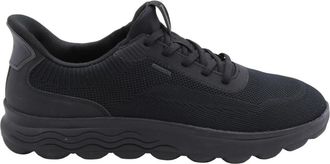 Geox Indus - Heren - Sneakers - Zwart - 42 EU - Schoenen