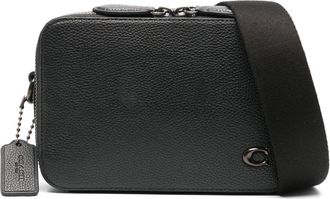 Coach Charter leather cross body bag - men - Leather - One Size - Black