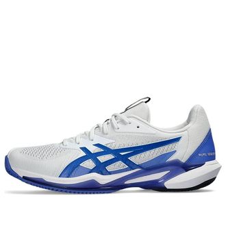 Asics Solution Speed FF 3 Clay White Tuna Blue 1041A437-100