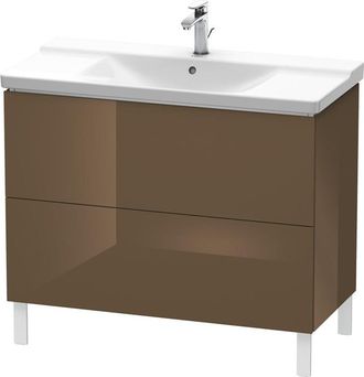 Duravit Mueble Bajo Lavabo L-cube 1020x481x709mm Marr&oacute;n Oliva Brillo Intenso