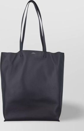 A.P.C. maiko textured tote bag with dual handles