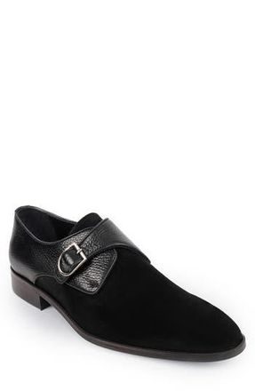 Vella Pais Waco Monk Strap Loafer in Black at Nordstrom Rack, Size 7
