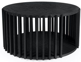 MR.WOOD Couchtisch Drum Black &oslash; 83 cm