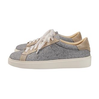 Eleventy Sneakers, male, Gray, 10 UK, Suede Trainers with Handmade Details