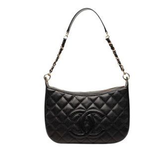 Chanel Pre-owned Vintage Shoulder Bag - Dames - Pre-owned - Zwart - Maat: ONE Size Leer
