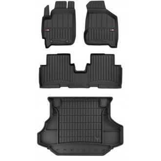 OEM Set Alfombrillas De Goma 3d Kia Carens 2 2002-2006