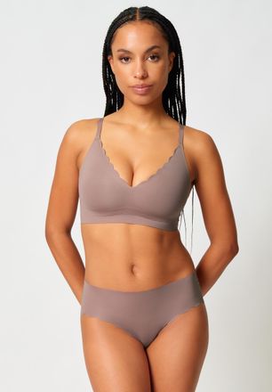 Skiny Bustier SKINY Sensation, Damen, Gr. 36, N-Gr, antler, Obermaterial: 62% Polyacryl, 38% Elasthan, unifarben, normal, BHs Bustier