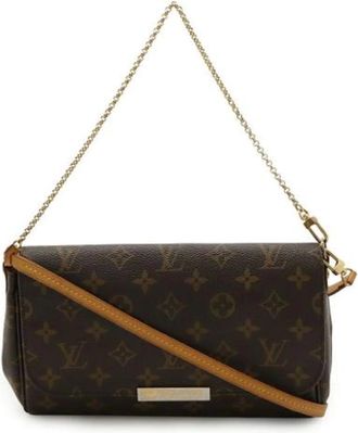 Louis Vuitton Pre-owned Cross Body Bags, female, Brown, Size: ONE SIZE Pre-owned Vintage Canvas Cross Body Bag
