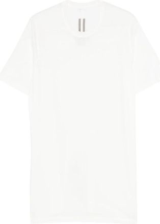 Rick Owens Level T-Shirt - Heren - T-shirts - Wit - S - Katoen - Tops