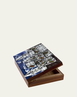 Fornasetti Citta Di Carte Wooden Box