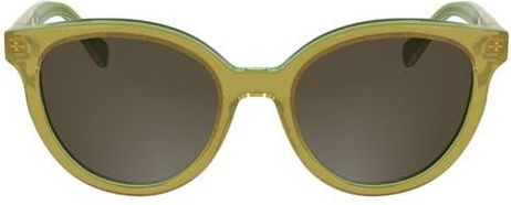 Longchamp Le Pliage 52mm Gradient Round Sunglasses in  display picture 1