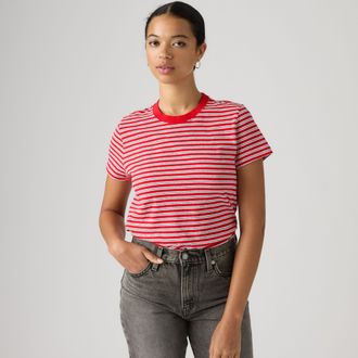 Levi's Favorite Slub Tee - Womens - XS - Red