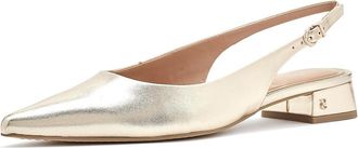 Vince Camuto Valiey Slingback Mule Womens Shoes Egyptian Gold : 8.5 M, Faux Leather