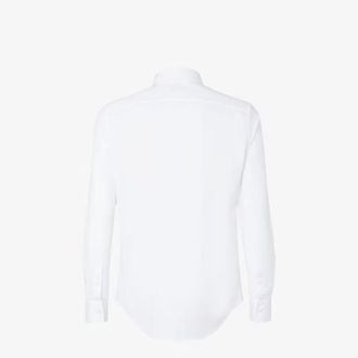Fendi Cotton Poplin Shirt - White