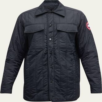 Canada Goose Mens Carlyle Quilted Overshirt