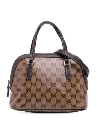 【送料&関税込】Gucci Brown Leather Mini Gg Crossbody Bag Gucci GG Marmont Small Shoulder Bag