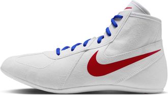 Nike Mens Footsweep 2 Wrestling Shoes in White | IB9555-101